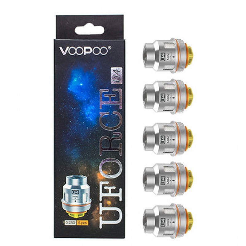 VOOPOO UFORCE U4 0.23OHM 5 PACK COILS