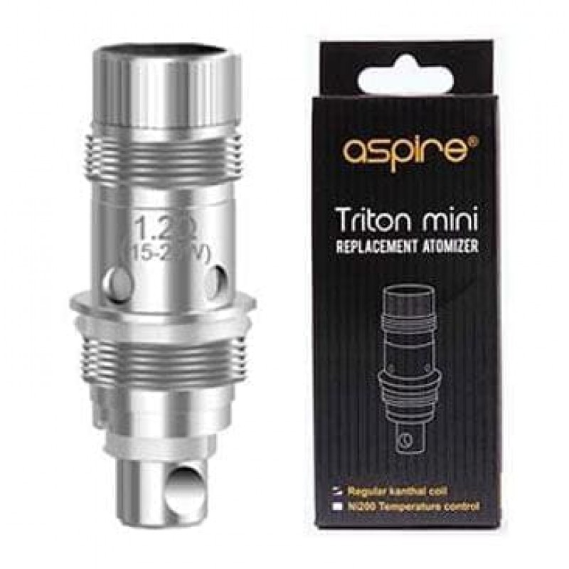 Aspire Triton Mini Coils | NI200 Temprature Contro...