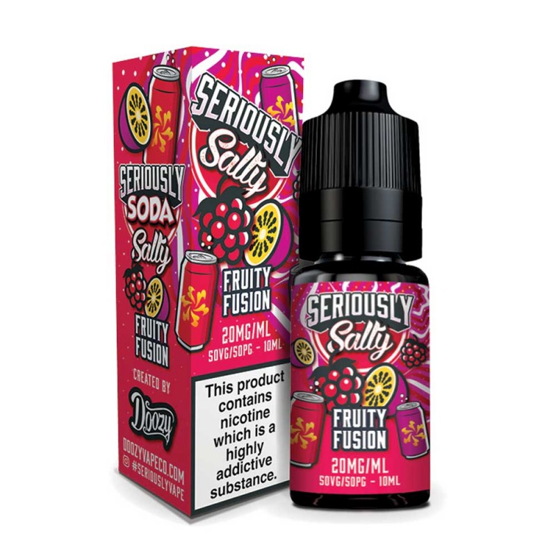 Doozy Vape Seriously Soda Fruity Fusion 10ml Nicsa...