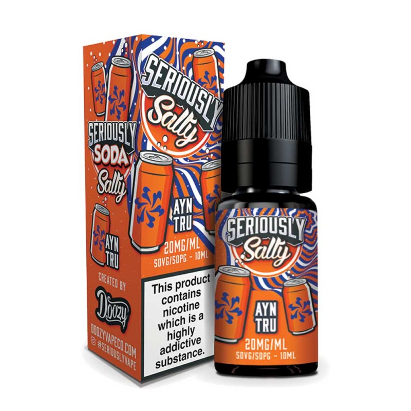 Doozy Vape Seriously Soda Ayn Tru 10ml Nicsalt E L...