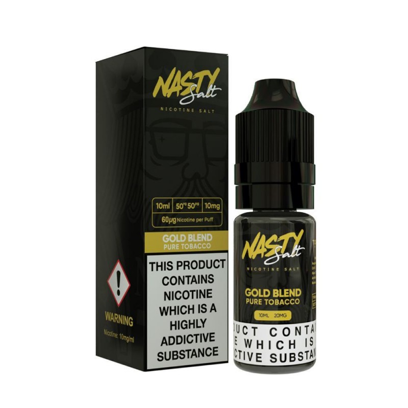 Nasty Juice Gold Blend 10ml Nicsalt E Liquid