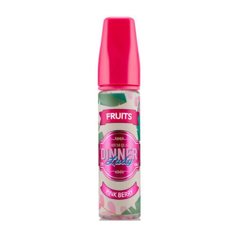 Dinner Lady Fruits 50ml Shortfill E Liquid Pink Be...