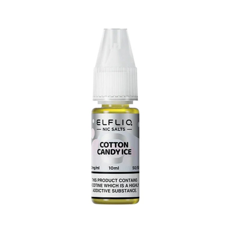 ELFLIQ Cotton Candy Ice 10ml Nic Salt E Liquid