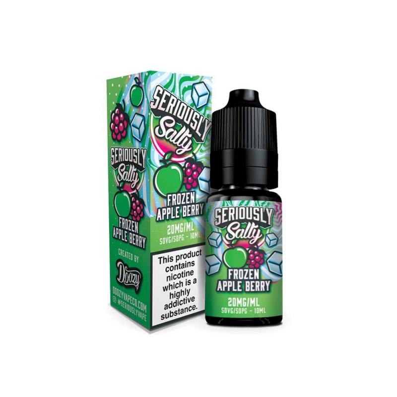 Doozy Vape Seriously Salty Frozen Apple Berry 10ml Nicsalt E Liquid