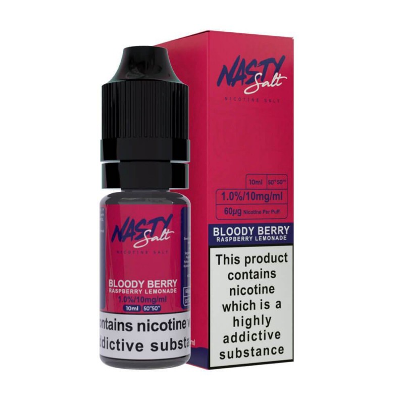 Nasty Juice Bloody Berry 10ml Nicotine Salt E Liqu...