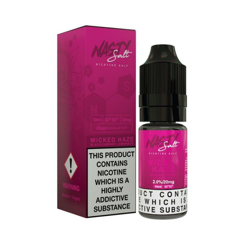 Nasty Juice 10ml Nicsalt E Liquid Wicked Haze