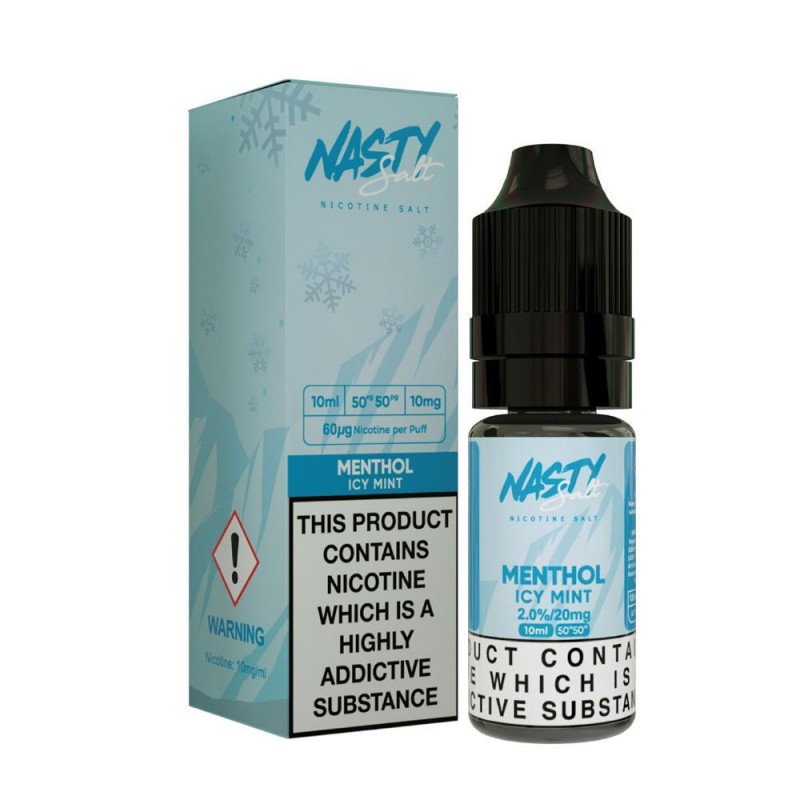 Nasty Juice Menthol Ice Mint 10ml Nicsalt E Liquid