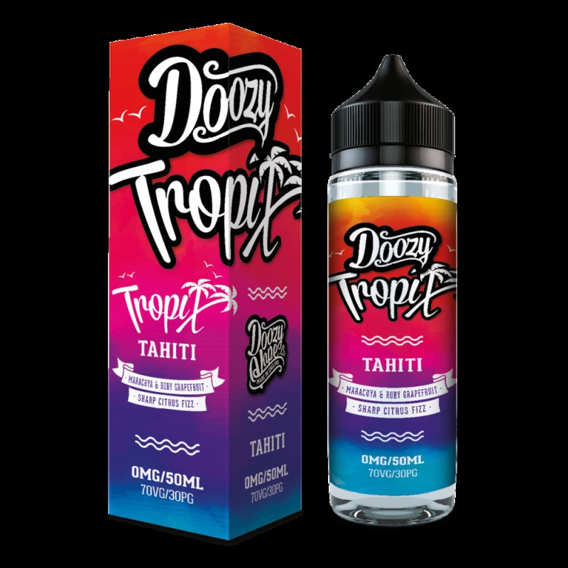 TAHITI 50ml Shortfil E Liquid By Doozy Vape Co