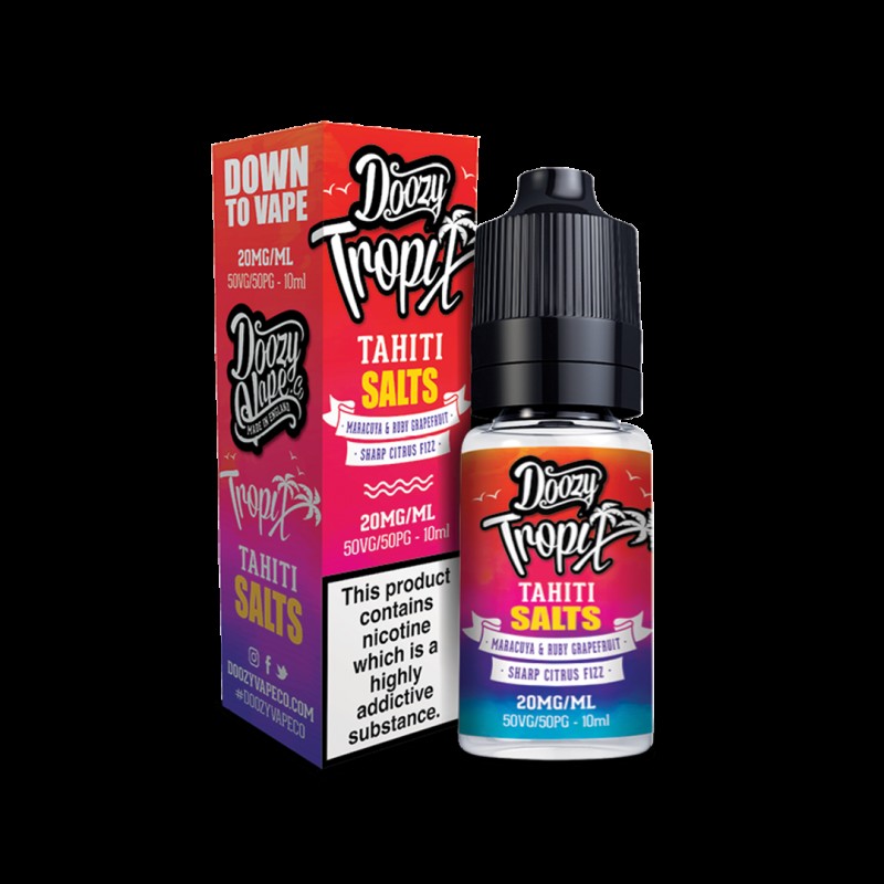 TAHITI 10ml Nicotine Salt E-Liquid by Doozy Vape C...