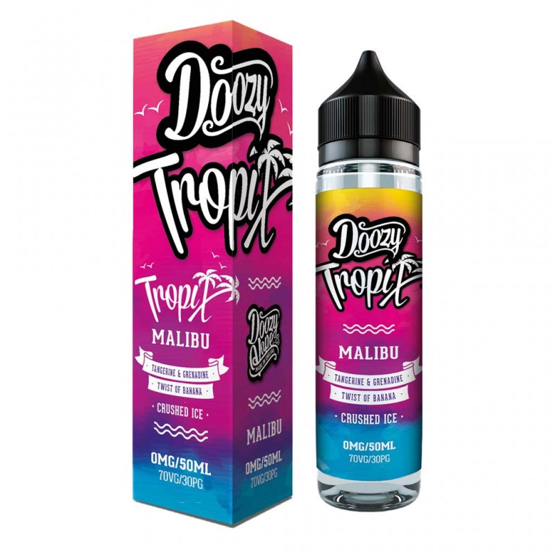 MALIBU 50ml Shortfil E Liquid By Doozy Vape Co