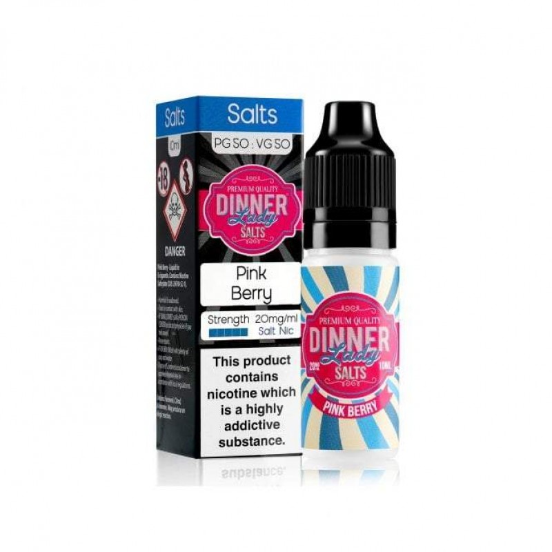 Pink Berry 10ml Nic Salt E Liquid by Dinner Lady