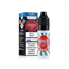 Berry Blast 10ml Nic Salt E Liquid by Dinner Lady