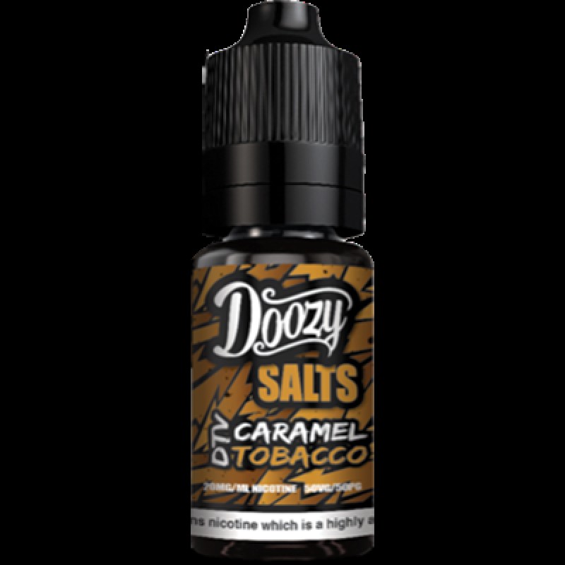 Caramel Tobacco 10ml Nicotine Salt E-Liquid by Doozy Vape Co