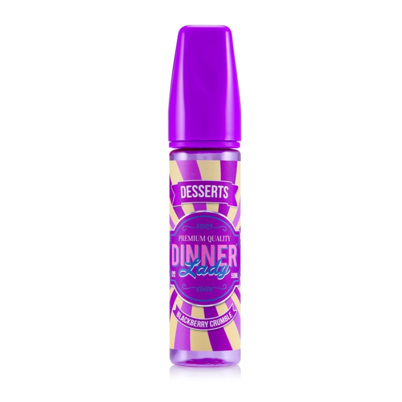 Blackberry Crumble 50ml Shortfill by Dinner Lady