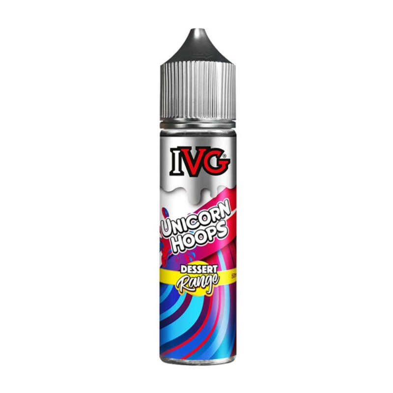 IVG Dessert 50ml Shortfill E Liquid Unicorn Hoops