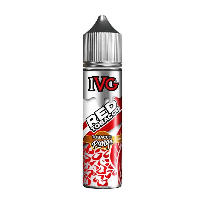 IVG Tabacco 50ml Shortfill E Liquid Red