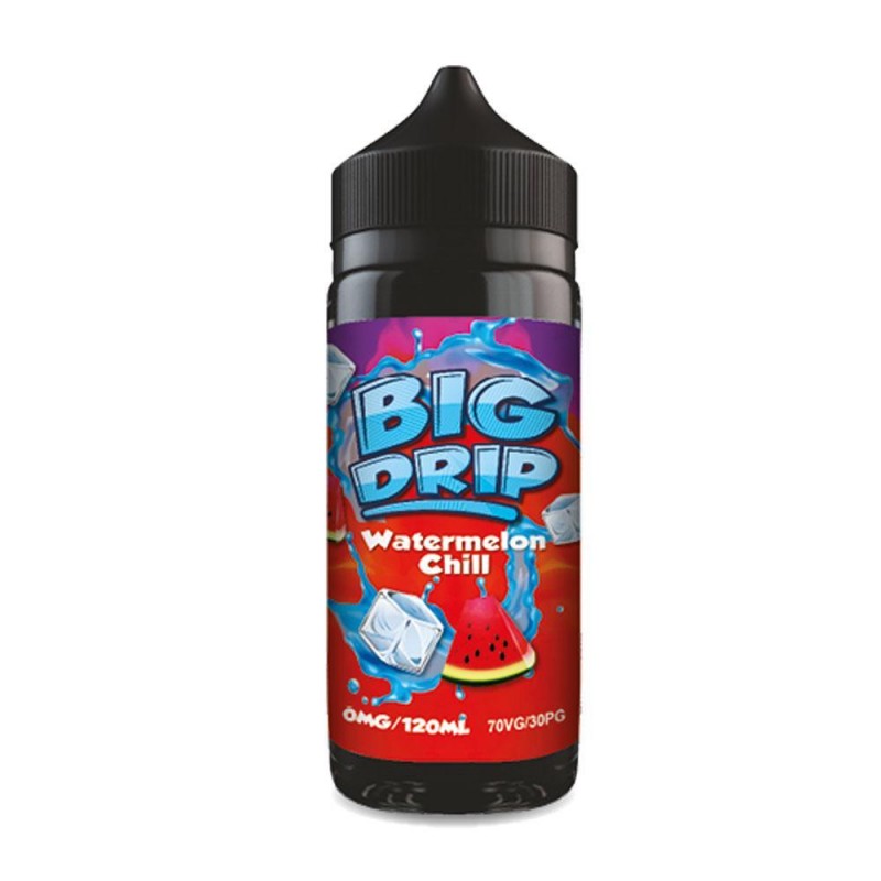 Big Drip Watermelon Chill 120ml E Liquid by Doozy Vape