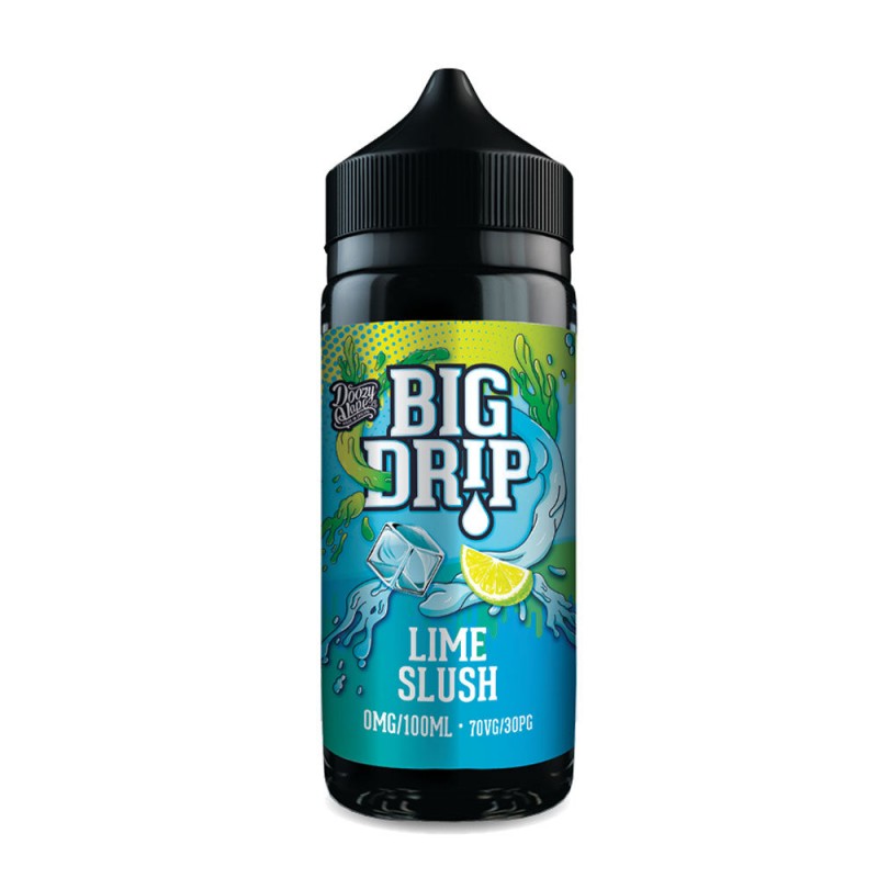 Big Drip Lime Slush 100ml E Liquid by Doozy Vape