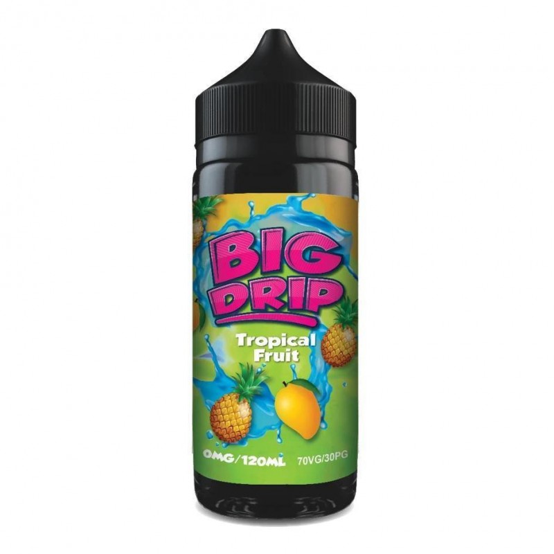 Big Drip Tropical Fruit 120ml E Liquid by Doozy Vape