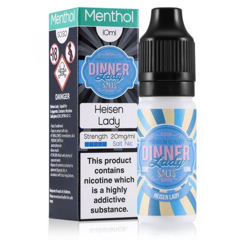 Heisen Lady 10ml Nic Salt E-Liquid by Dinner Lady